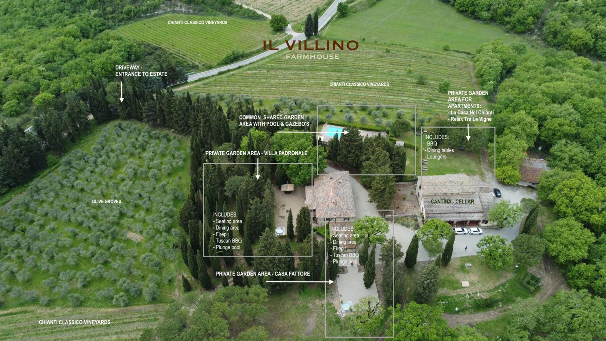 Il Villino Farmhouse カステッリーナ・イン・キアンティ シエナ エクステリア 写真