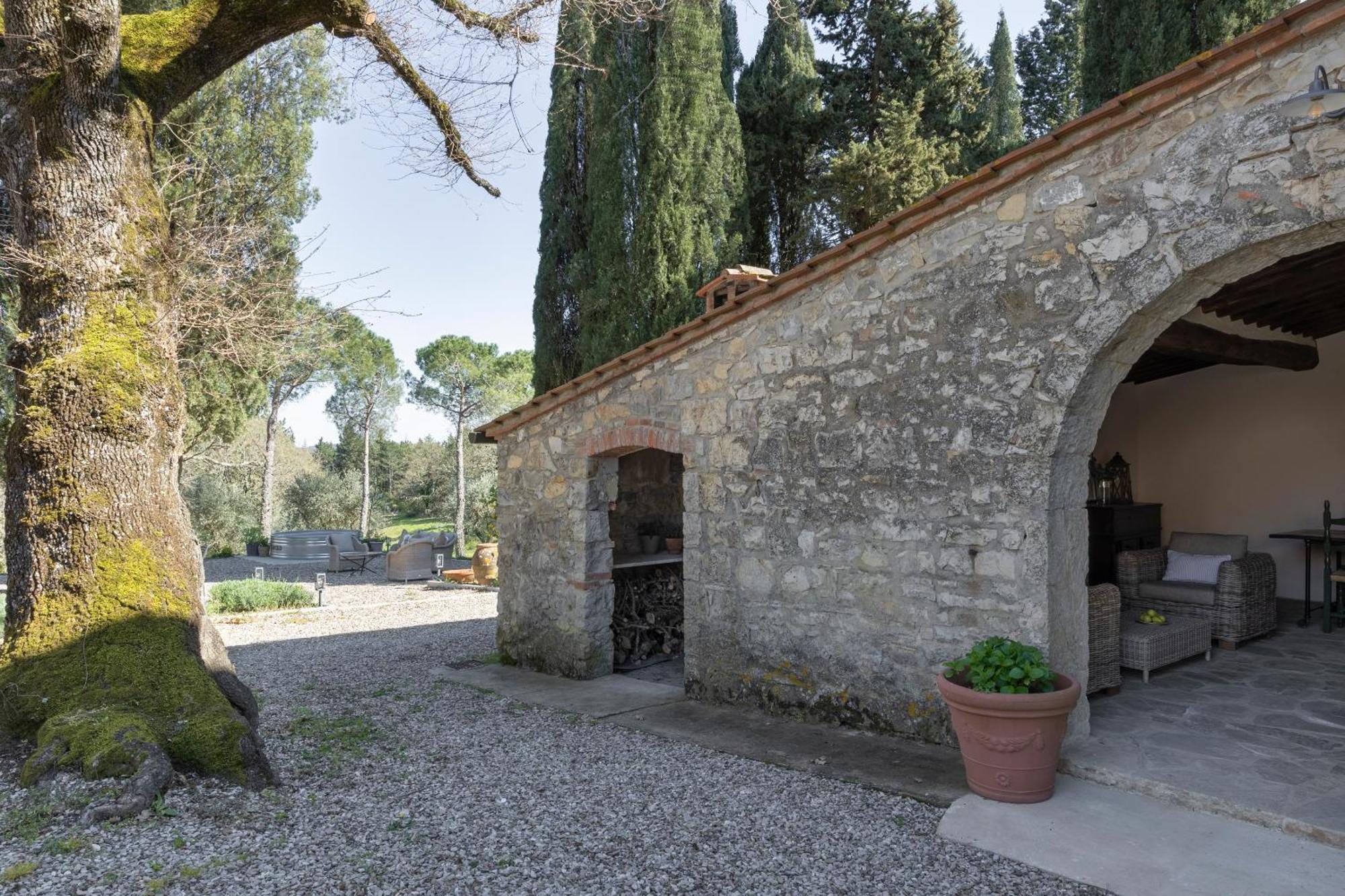 Il Villino Farmhouse カステッリーナ・イン・キアンティ シエナ エクステリア 写真