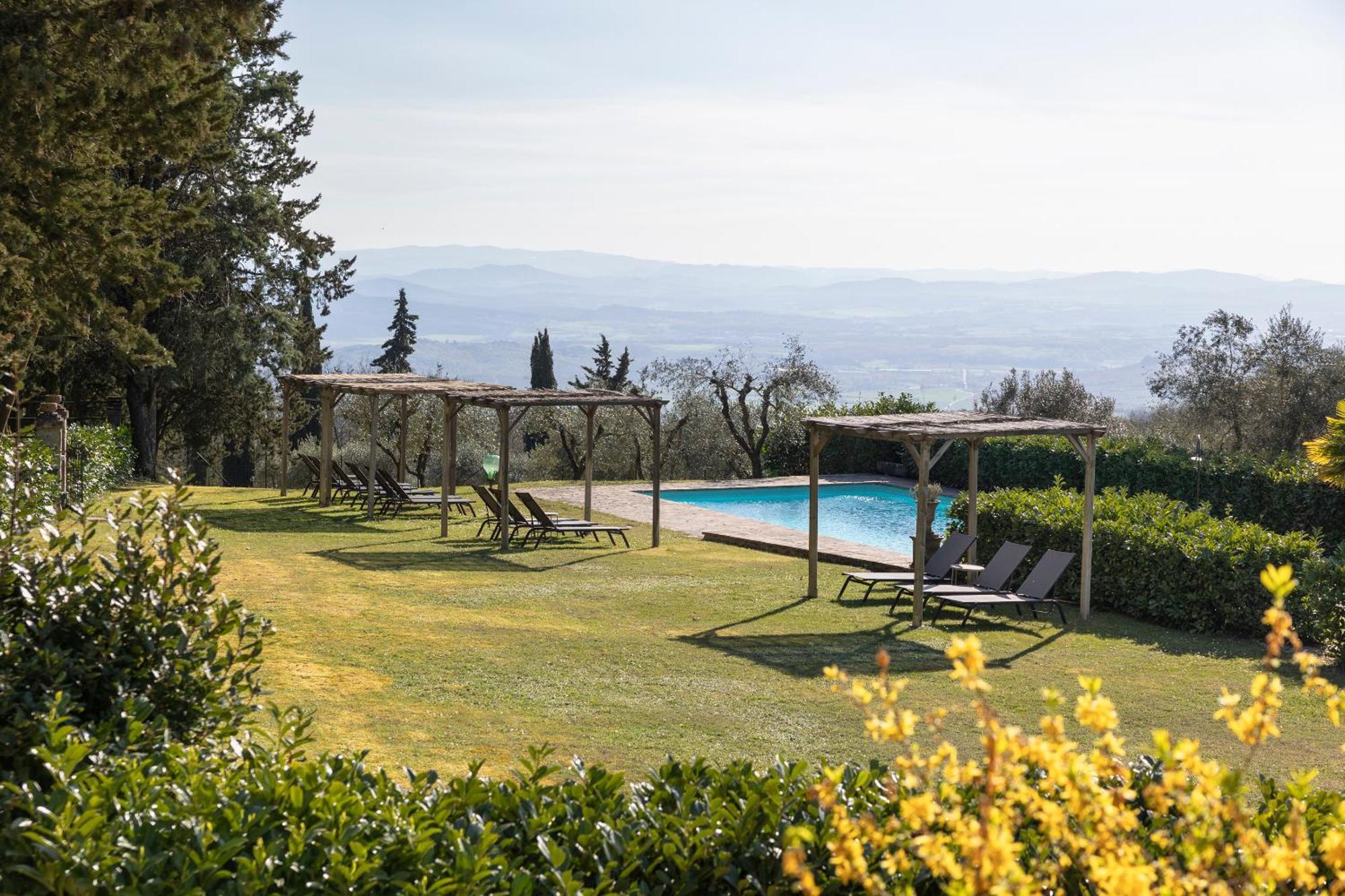 Il Villino Farmhouse カステッリーナ・イン・キアンティ シエナ エクステリア 写真
